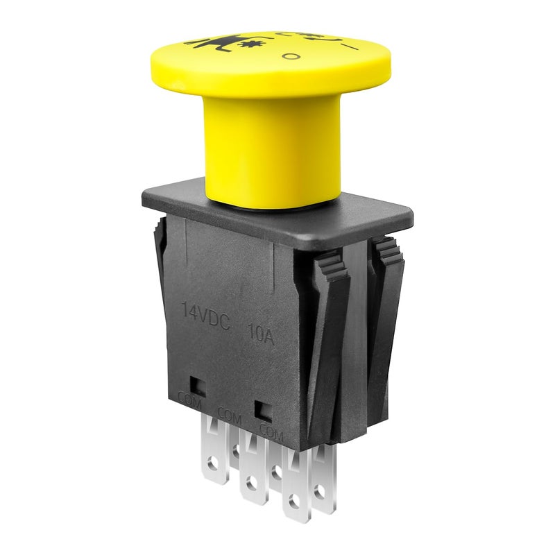 HASMX 1722887SM Switch for Simplicity PTO Snapper Ferris Murray Replaces 1722887 Fits Ariens21546196 AYP140404, 146283, 154959, 154963, 169416, 169417, 174651, 174652, 174653, 191231 - Image 1